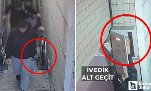 ABB, yürüyen merdiven sabotajı görüntülerini paylaştı: Enerji hattını kestiler!