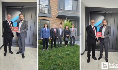 Yeniden Refah Partisi Ankara İl Başkanı Yanılmaz ve beraberindeki heyet Haber Ankara ofisini ziyaret etti