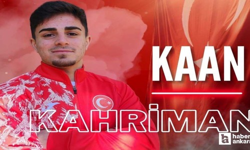 ASKİ Spor'dan Kaan Kahriman halterde Avrupa Şampiyonu oldu