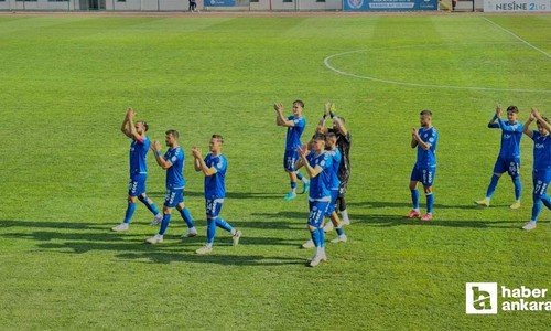 Sincan Belediyesi Ankaraspor, Adana 01 FK takımını 4-0 yendi
