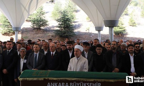 Vefat eden Gölbaşı İlçe Tarım ve Orman Müdürü son yolculuğuna uğurlandı