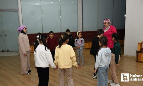 Pursaklar Belediyesi oynayarak düşenen, düşünerek öğrenen bir nesil yetiştiriyor