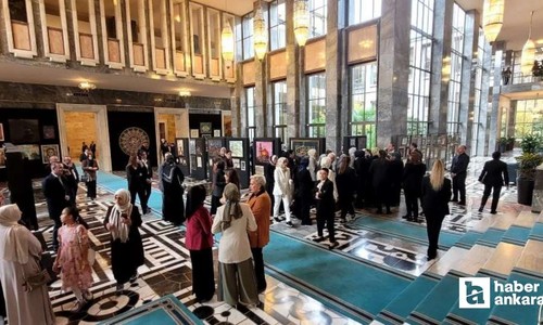 TBMM'de Gazze için özel sanat sergisi "Hilal'in Işığında"