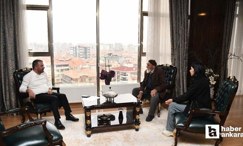 Pursaklar Belediye Başkanı Ertuğrul Çetin, Halk Günleri buluşmalarını sürdürüyor