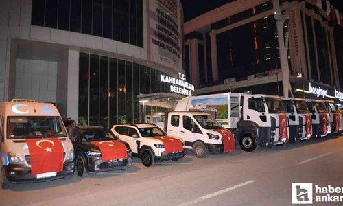 Kahramankazan Belediyesi araç filosuna 10 yeni araç ekledi