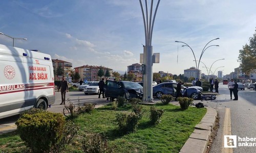 Kahramankazan'da trafik kazasında 2'si çocuk 6 kişi yaralandı