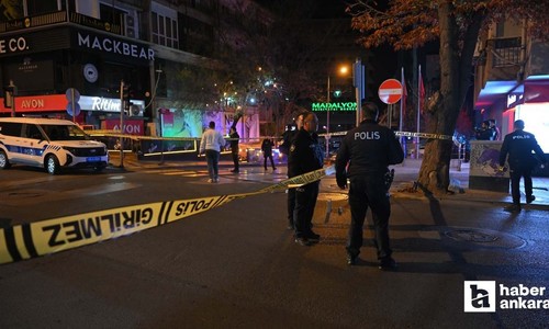Çankaya'da gece saatlerinde motosikletle silahlı saldırı: 1 yaralı