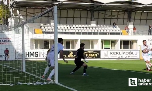 Karalar İnşaat Etimesgut Spor, evinde Bursa Yıldırımspor'la berabere kaldı