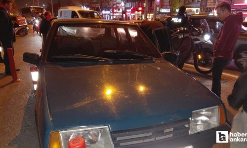 Çankaya'da aracı bozulan vatandaşa otobüs çarptı