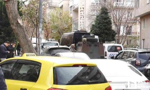 Çankaya'da kız arkadaşını görmek isteyen şahsın intihara kalkıştığı iddia edildi