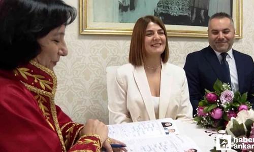 Başkentli çift nikahını 11.11 tarihinde kıydırdı