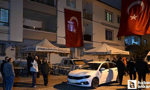Hava Pilot Üsteğmen Cüneyt Kandemir’in şehit haberi Yenimahalle'deki ailesine ulaştı