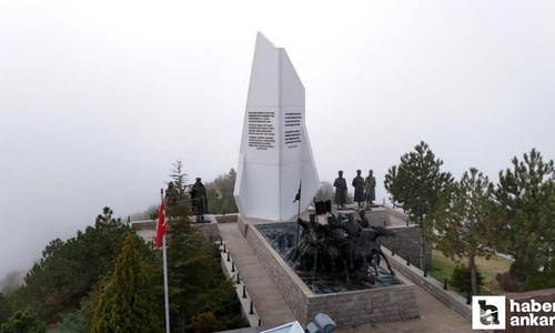 Polatlı'daki Duatepe Anıtı, soğuk havaya rağmen ziyaret ediliyor!