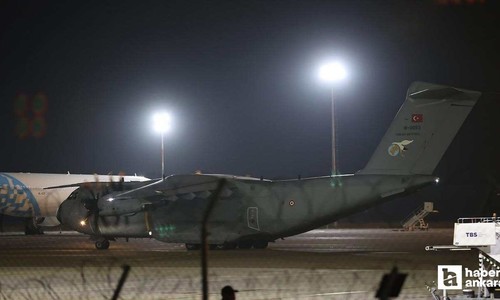 Şehitlerimizin cenazeleri Ankara'ya getirildi