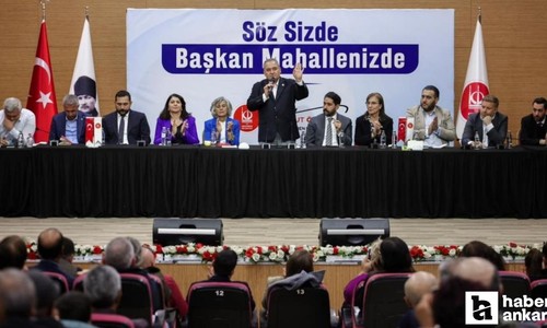 Keçiören Belediyesi 3 mahallenin daha taleplerini dinledi