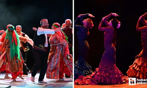 Ankara’da semah ve flamenko aynı sahnede buluştu
