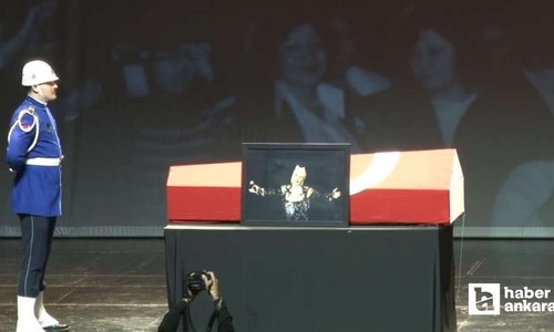 Muazzez Abacı, AKM'de düzenlenen törenle Ankara'ya uğurlandı