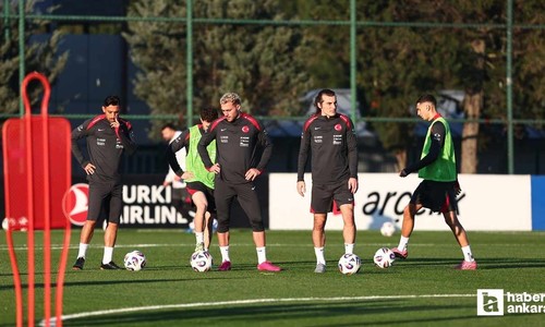 A Milli Takımda İspanya maçının hazırlıkları başladı