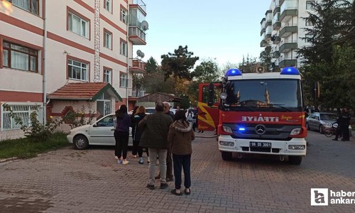 Kahramankazan'da evde çıkan yangın maddi hasar ile sonuçlandı