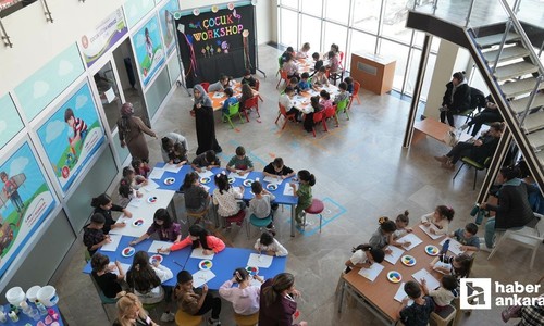 Keçiören Belediyesi, çocuklar için Workshop etkinliği düzenledi