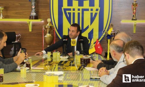 Ankaragücü Başkanı Yaman başarı için  zaman istedi