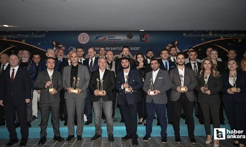 28. Zoom Uluslararası Haber Görüntüleri Yarışması'nın ödül töreni Ankara'da düzenlendi