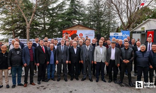 Keçiören Belediye Başkanı Mesut Özarslan özel halk otobüsü şoförlerini ziyaret etti