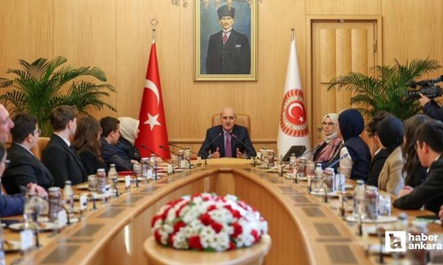 Numan Kurtulmuş Ankara'da çocuk temsilcileriyle buluştu