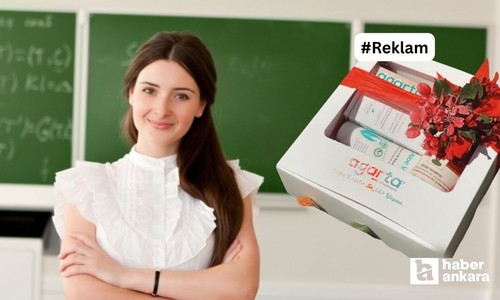 Öğretmenlerden tam not alacak en doğal hediyeler Agarta Kozmetik'te!