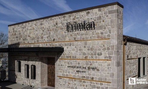 Altındağ'daki Erimtan Müzesini bir günlüğüne çocuklar yönetti