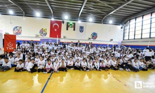 Ankara'daki 2. Fabrika Voleybol Okulu, ABB iş birliğiyle açıldı