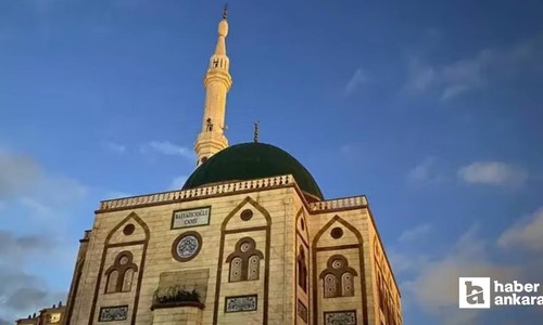 Mescid-i Nebevî’nin 10 kat küçültülmüş hali: Ankara'da halk buraya Medine Camisi diyor