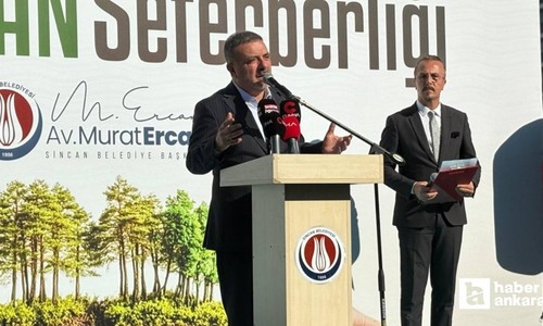 Sincan Belediyesi'nden Yeşil Vatan Seferberliği:  Fidanlar toprakla buluştu!