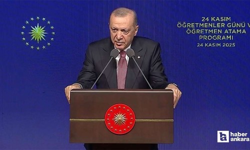 Cumhurbaşkanı Erdoğan butona bastı: 15 bin sözleşmeli öğretmen ataması gerçekleştirildi!