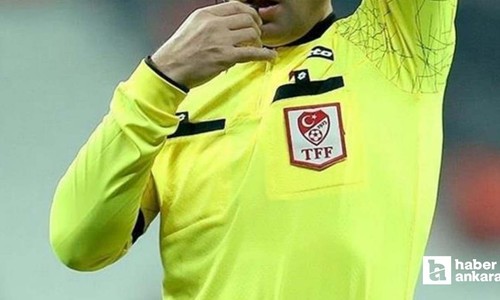 Sincan Belediyesi Ankaraspor-Ankaragücü karşılaşmasını Burak Demirkıran yönetecek