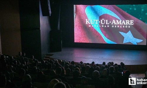 Ankara'da Kut'ül Amare: Masaldan Gerçeğe belgeselinin özel gösterimi yapıldı