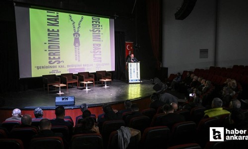 Ankara'daki trafik ve ulaşım sorunu için 'Şeridinde Kal, Değişimi Başlat' çalıştayı düzenlendi