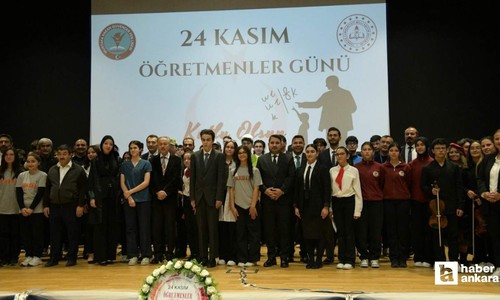 Kahramankazan Belediyesi, 24 Kasım Öğretmenler Günü'nü coşkuyla kutladı