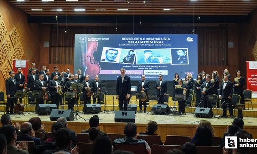 Ankara'da bestekar Selahattin İnal için vefa konseri yapıldı