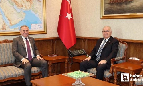 Bakan Güler ile Bakan Bak Ankara'da bir araya geldi