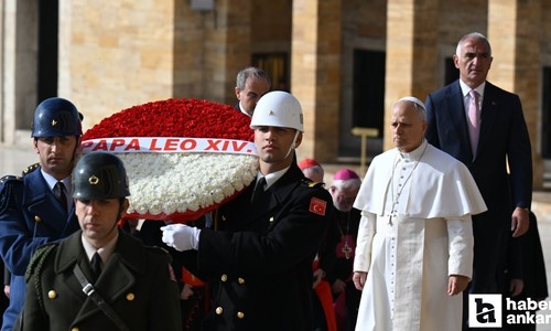 Vatikan Devlet Başkanı Papa 14. Leo Anıtkabir'de!
