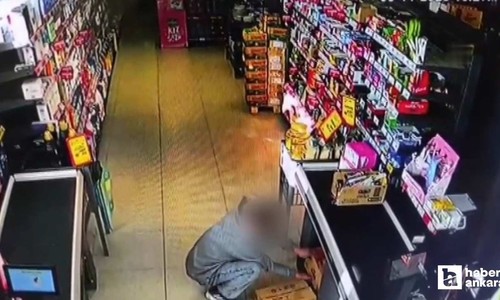 Ankara'da marketlerden hırsızlık yaptığı iddia edilen kişi tutuklandı