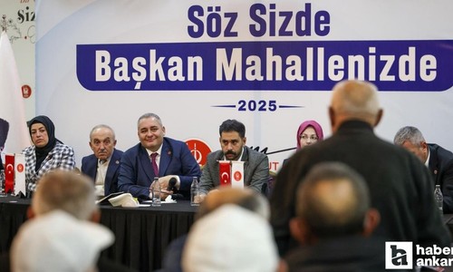 Keçiören Belediye Başkanı Özarslan Mahalle Buluşmalarında vatandaşların sorunlarını dinlemeye devam ediyor