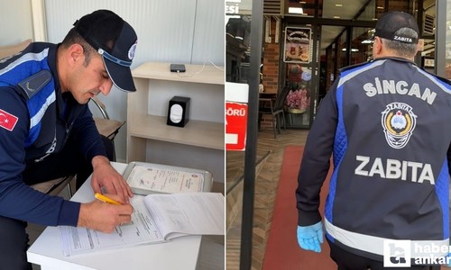 Sincan Belediyesi zabıta ekipleri gıda işletmelerini denetledi