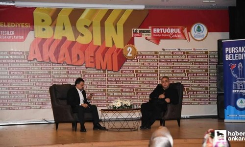 Pursaklar Belediyesi deneyimli gazetecileri Basın Akademi'de ağırlıyor