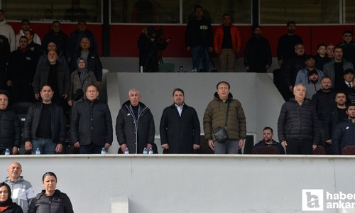 Başkan Çırpanoğlu, Kahramankazan Belediyespor karşılaşmasını tribünden takip etti