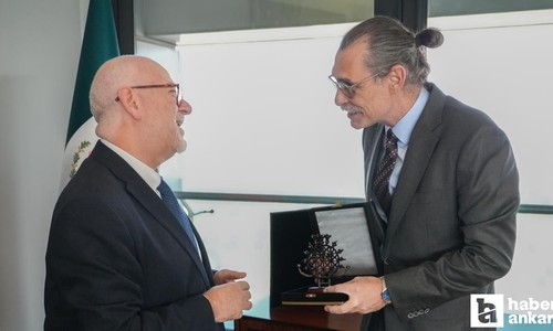 Etimesgut Belediye Başkanı Beşikcioğlu Meksika Büyükelçisini ziyaret etti