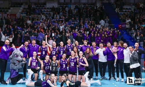 Başkentte Zeren Spor'dan Şampiyonlar Ligi'nde tarihi galibiyet