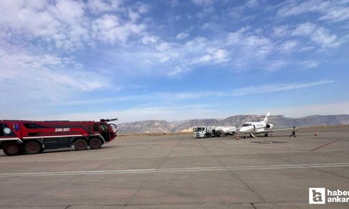 Şırnak'ta hastalanan bebek ambulans uçakla Ankara'ya sevk edildi