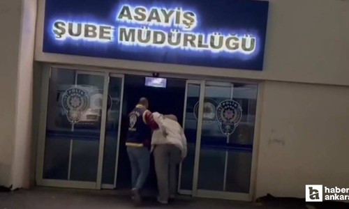 Etimesgut'ta sevgililer eve çağırdıkları kişiyi gasp iddiasıyla tutuklandı